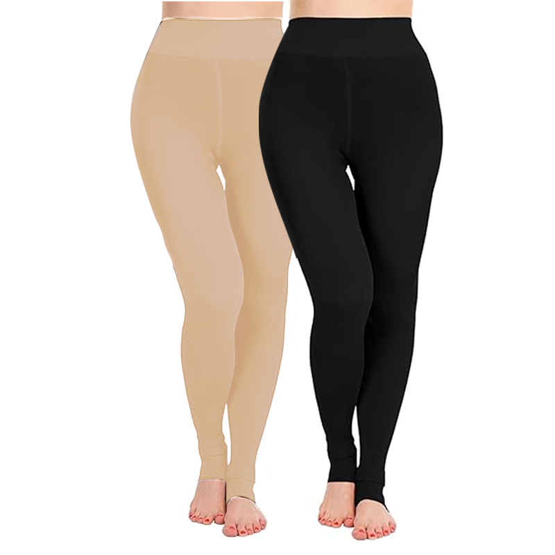 Women Warm Fleece Lined Leggings for Winter