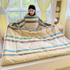 Multifunctional Winter Lazy Thickened Skin-friendly Brushed Quilt with Sleeves