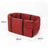 Portable Safety Car Central Console Pet Seat Bed for Small Dogs and Cats