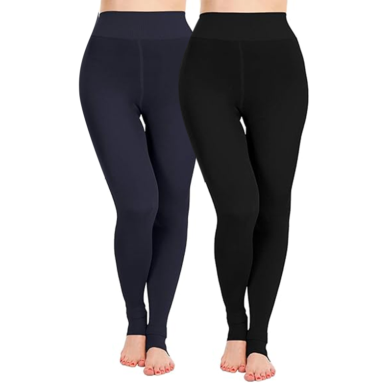 Women Warm Fleece Lined Leggings for Winter