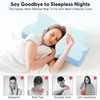 Cervical Orthopedic Memory Foam Bed Pillow for Neck Pain Relief