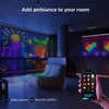 Smart LED RGB Music Sync APP Control Dynamic DIY Curtain Lights for Bedroom, Party, Christmas Decoration