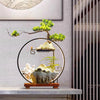 LED Mist Zen Incense Burner Wealth-promoting Feng Shui Circulating Water Fountain Ornaments