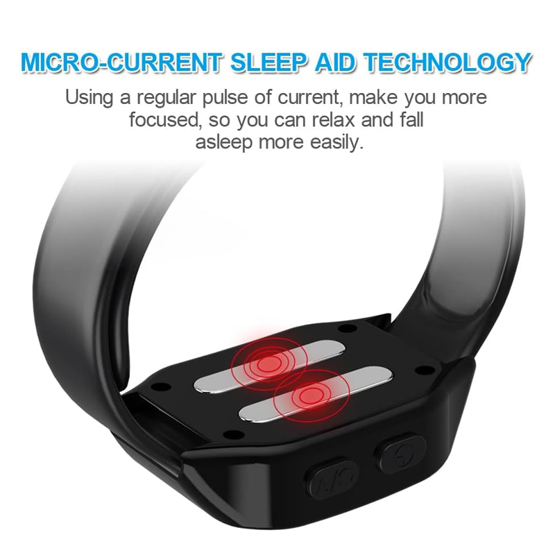 Microcurrent Sleep Aid Improve Sleep, Stress Relief, Fast Asleep Wristband Watch Device