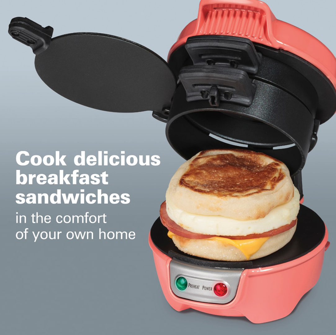 Dual & Single Breakfast Sandwich Maker