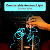 DIY Flexible Car Interior Decoration Ambient Cold Lighting LED Strip With 5V USB