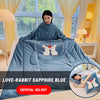 Multifunctional Winter Lazy Thickened Skin-friendly Brushed Quilt with Sleeves