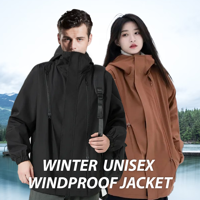 2023 Winter Unisex Windproof  Hooded Jackets