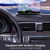 Universal Car HD Mobile Phone Holder Navigation Projector HUD Auto Display with Wireless Fast Charging