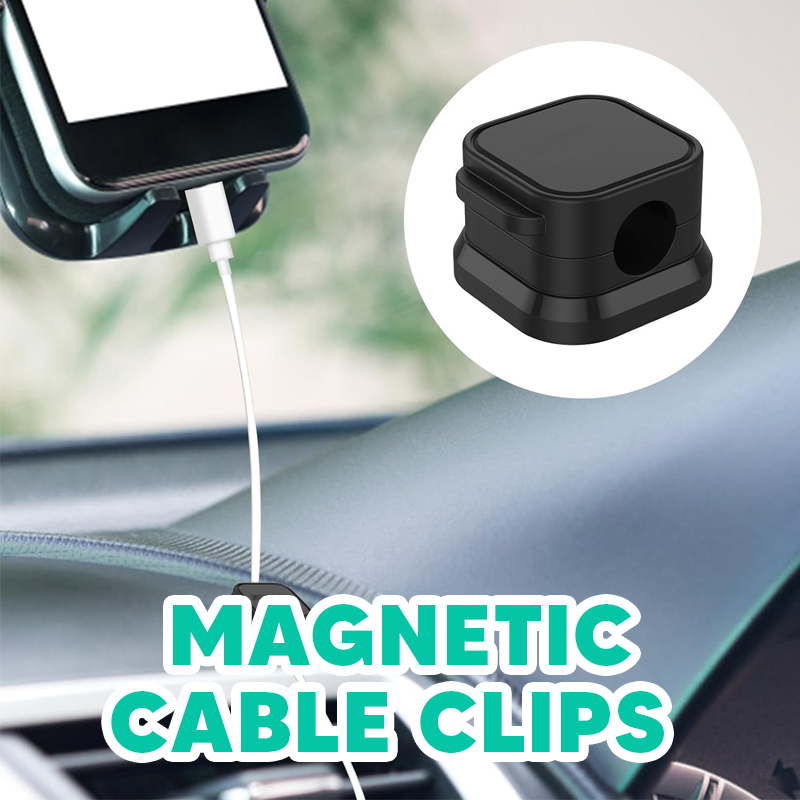 Adhesive Wire Holder Organizer Magnetic Cable Clips