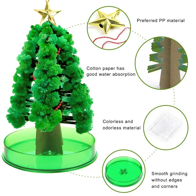 Blooming Magic Christmas Tree Table Decoration