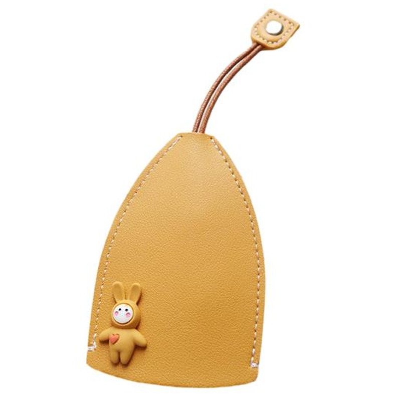 Creative Pull Out Cute PU Leather Car Key Case Cover