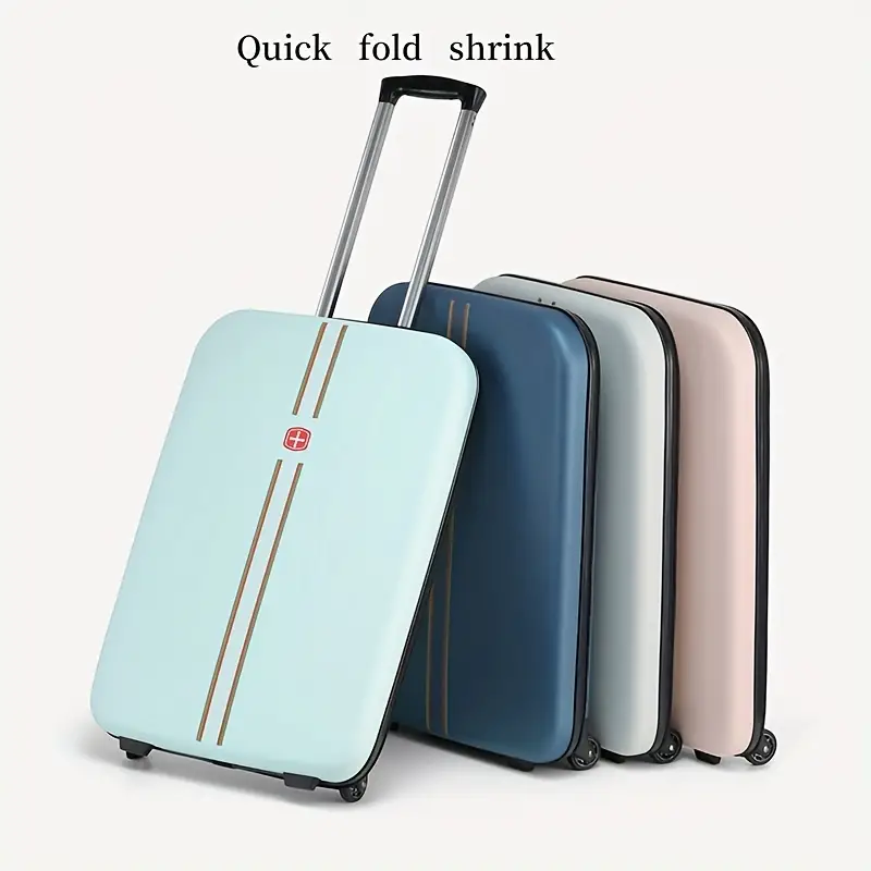 Portable & Foldable Password Lock Travel  Suitcase Rugged and Durable Travel Luggage