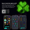 Smart LED RGB Music Sync APP Control Dynamic DIY Curtain Lights for Bedroom, Party, Christmas Decoration