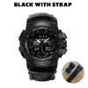 Men Military Sports Outdoor Survival Multi-functional Waterproof Watch