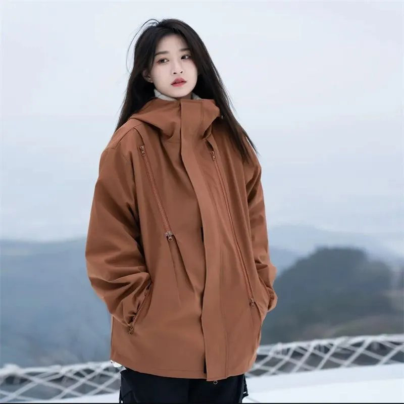 2023 Winter Unisex Windproof  Hooded Jackets