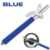 Universal Car Steering Wheel Retractable Anti-Theft Lock with Keys & Emergency Hammer