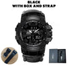 Men Military Sports Outdoor Survival Multi-functional Waterproof Watch