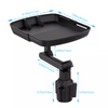 360° 2 in 1 Adjustable Cup Phone & Food Tray Holder Extender for Cars