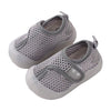 Baby Casual Mesh Breathable Non-slip Lightweight Slip-on Cross-tied Shoes for Toddlers, First Walkers, 1-4 Years Kids