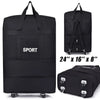 Expandable Foldable Large Capacity Luggage Travel Duffel Bag With Spinner Wheels