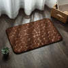 Super Absorbent Anti-Slip Quick-Drying Rubber Simple Design Bathroom Kitchen Living Room Mat