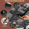 Car Ceiling Cargo Storage Net With Adjustable Double-Layer Mesh Organizer