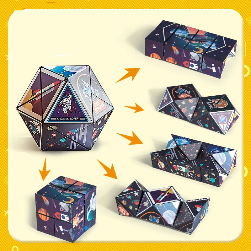 Geometric Three-Dimensional Variety Infinite Cube