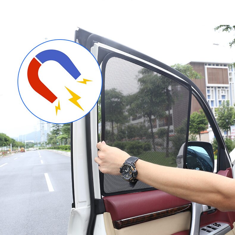 Magnetic Side Window Sunshade Laser Insulation Cloth Cover UV Blocking Summer Su Magnetic Side Window Sunshade Laser Insulation Cloth Cover UV Blocking Summer Su