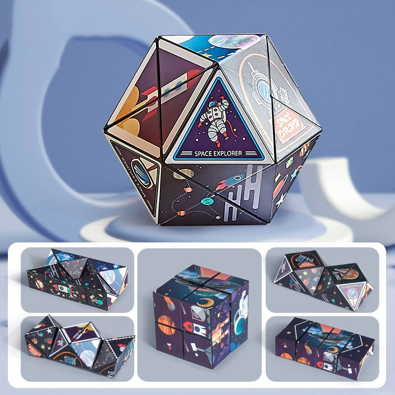 Geometric Three-Dimensional Variety Infinite Cube